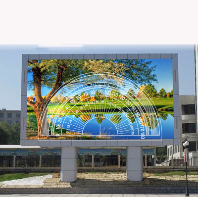 P8 P10 Pełnokolorowy dwustronny wyświetlacz Dooh Zewnętrzny wyświetlacz LED Ekran billboardowy