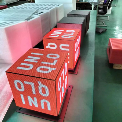 Wewnętrzne / zewnętrzne kostki LED Znaki reklamowe SMD 2121 dla sklepów / hoteli