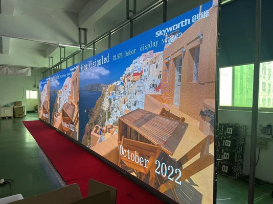 Kryty P2.9 Stage 500*500MM Panel aluminiowy Wyświetlacz 4K Billboard Wypożyczalnia ścian wideo Party Ekran LED Pantalla