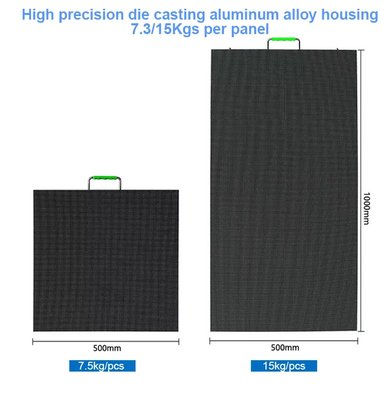 Wewnętrzny panel reklamowy LED 500X1000mm Pantalla P3 P3.91