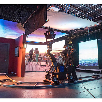 XR Studio Background Led Wall Indoor 3D Immersive Hd Led Display Movie Virtual Production Led Screen wypożyczalnia wyświetlaczy LED