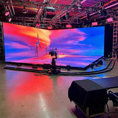 XR Studio Tło LED Ściana, kryty wyświetlacz LED 3D immersyjny Hd