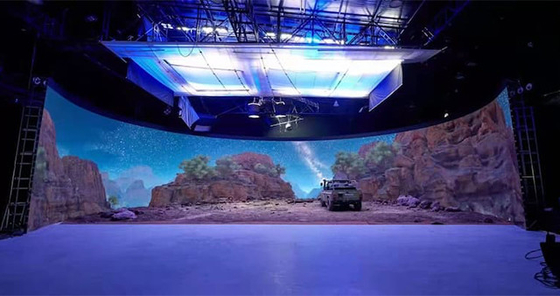 XR Studio Tło LED Ściana, kryty wyświetlacz LED 3D immersyjny Hd
