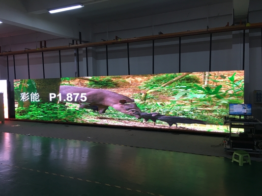 Pełnokolorowa wewnętrzna ściana wideo LED P1.25 P1.875 P2.5 Ekran wyświetlacza LED HD