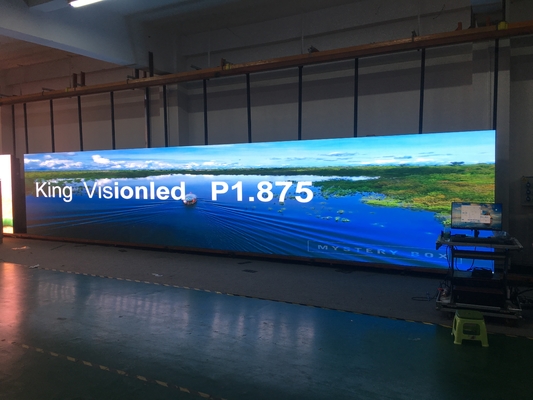 Pełnokolorowa wewnętrzna ściana wideo LED P1.25 P1.875 P2.5 Ekran wyświetlacza LED HD
