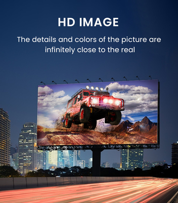 HD w pełnym kolorze duży znak zewnętrzny budynek reklamowy ekran LED P4 P8 P10