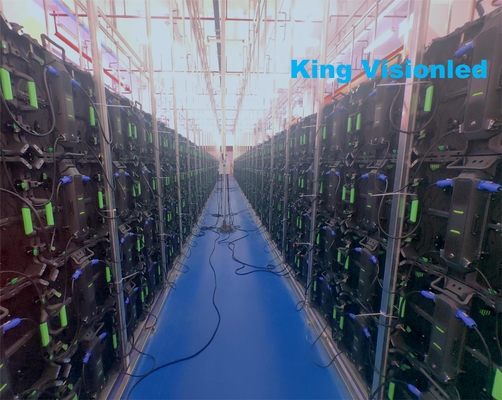 King Visionled w pełnym kolorze P3.91 P4.81 Wypożyczalnia tła scenicznego Wyświetlacz LED